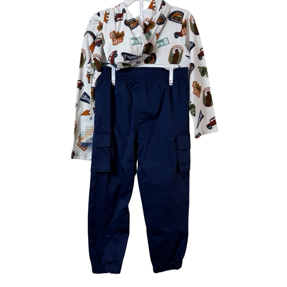 Boys Bearpaw Outdoorsy Hoodie Matching Set - Picture 2 of 6